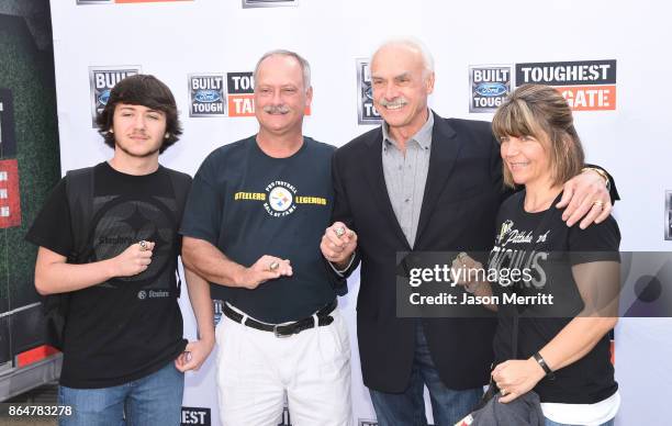 Time Super Bowl winner, lengend, Rocky Bleier attends The Built Ford Tough toughest tailgate event on its fifth stop in Pittsburgh to Rev Up Steelers...
