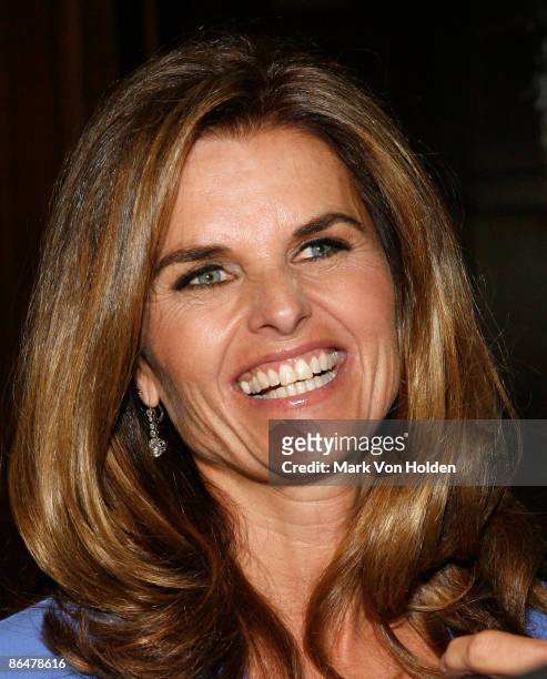 First Lady of California, Maria Shriver attends the 31st annual Outstanding Mother Awards at The Pierre Hotel on May 7, 2009 in New York City.
