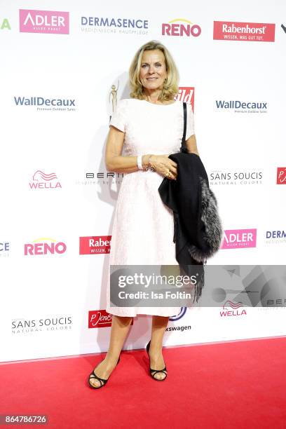 German actress Andrea L'Arronge attends the 'Goldene Bild der Frau' award at Hamburg Cruise Center on October 21, 2017 in Hamburg, Germany.