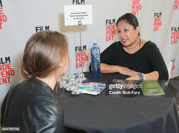 Guests attend day 2 of the Film Independent Forum at DGA Theater on October 21, 2017 in Los Angeles, California.