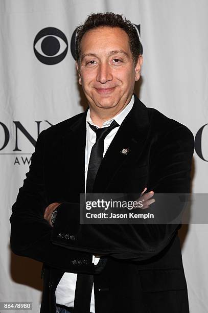 Director Moises Kaufman attends the 2009 Tony Awards Meet the Nominees press reception at The Millennium Broadway Hotel on May 6, 2009 in New York...