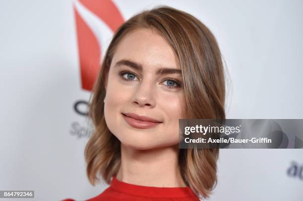 Actress Lucy Fry arrives at the 6th Annual Australians in Film Awards & Benefit Dinner at NeueHouse Hollywood on October 18, 2017 in Los Angeles,...