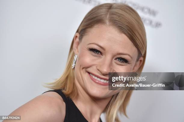 Actress Emilie de Ravin arrives at the 6th Annual Australians in Film Awards & Benefit Dinner at NeueHouse Hollywood on October 18, 2017 in Los...