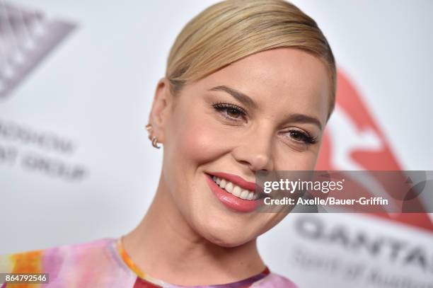 Actress Abbie Cornish arrives at the 6th Annual Australians in Film Awards & Benefit Dinner at NeueHouse Hollywood on October 18, 2017 in Los...