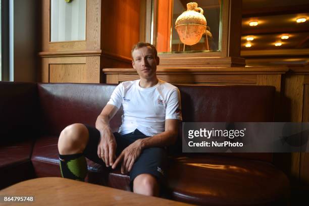 Pavel Brutt, a Russian professional track and road bicycle racer from GazpromRusVelo and a former Giro d'Italia and Tour de Romandie stage winner,...