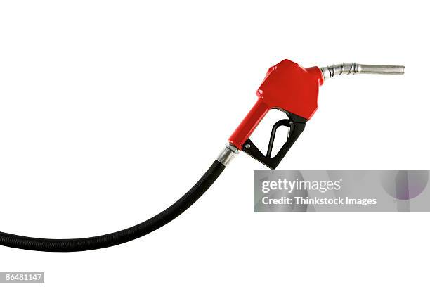 gasoline pump - brandstofpomp stockfoto's en -beelden