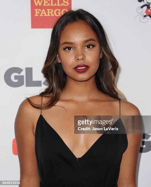 Actress Alisha Boe attends the 2017 GLSEN Respect Awards at the Beverly Wilshire Four Seasons Hotel on October 20, 2017 in Beverly Hills, California.