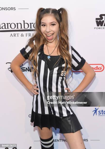 Lulu Lambros at the Dream Halloween 2017 Costume Party Benefitting Starlight Children's Foundation presented by Michaels and Aaron Brothers at The...