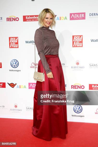 Monica Ivancan attends the 'Goldene Bild der Frau' award at Hamburg Cruise Center on October 21, 2017 in Hamburg, Germany.