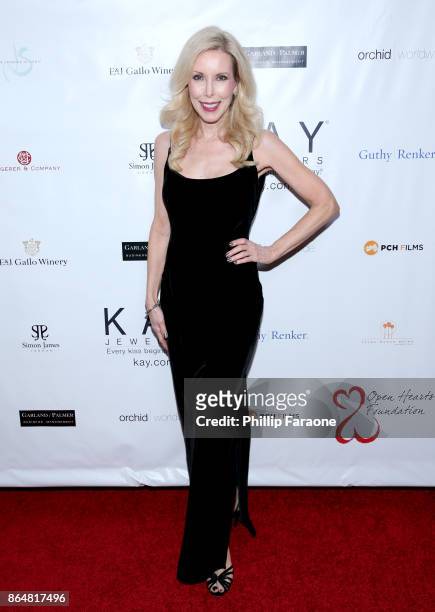 Kim Campbell at Jane Seymour And The 2017 Open Hearts Gala at SLS Hotel on October 21, 2017 in Beverly Hills, California.