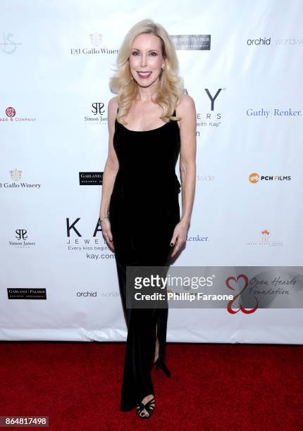 Kim Campbell at Jane Seymour And The 2017 Open Hearts Gala at SLS Hotel on October 21, 2017 in Beverly Hills, California.