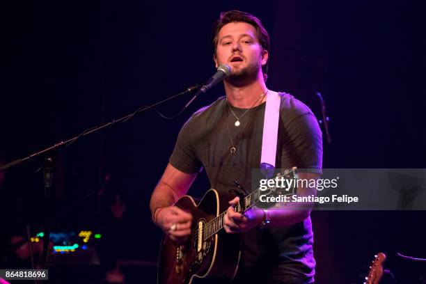 Adam Doleac performs onstage during The Highway Finds Tour at the Gramercy Theatre on October 21, 2017 in New York City.