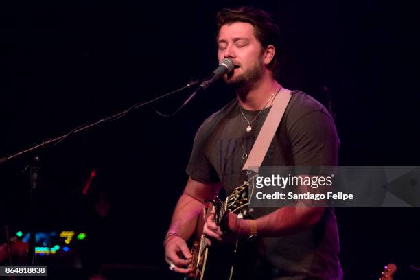 Adam Doleac performs onstage during The Highway Finds Tour at the Gramercy Theatre on October 21, 2017 in New York City.