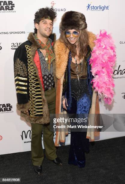 Mark Ballas and BC Jean at the Dream Halloween 2017 Costume Party Benefitting Starlight Children's Foundation presented by Michaels and Aaron...