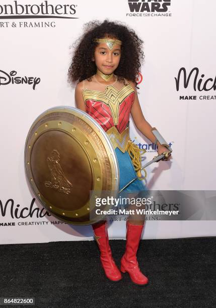 Jordyn Curet at the Dream Halloween 2017 Costume Party Benefitting Starlight Children's Foundation presented by Michaels and Aaron Brothers at The...