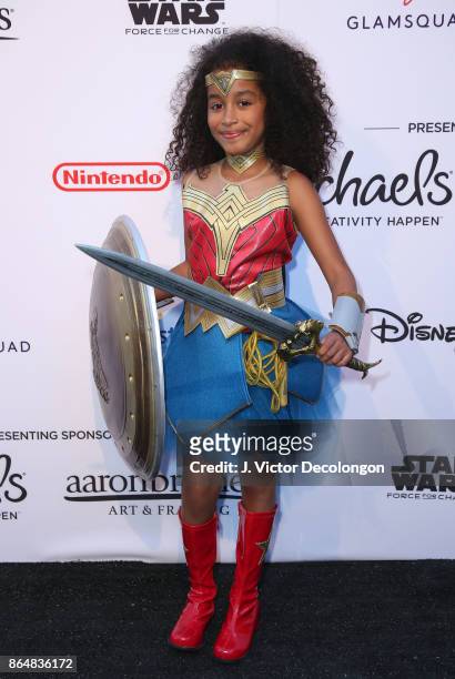 Jordyn Curet at the Dream Halloween 2017 Costume Party Benefitting Starlight Children's Foundation presented by Michaels and Aaron Brothers at The...