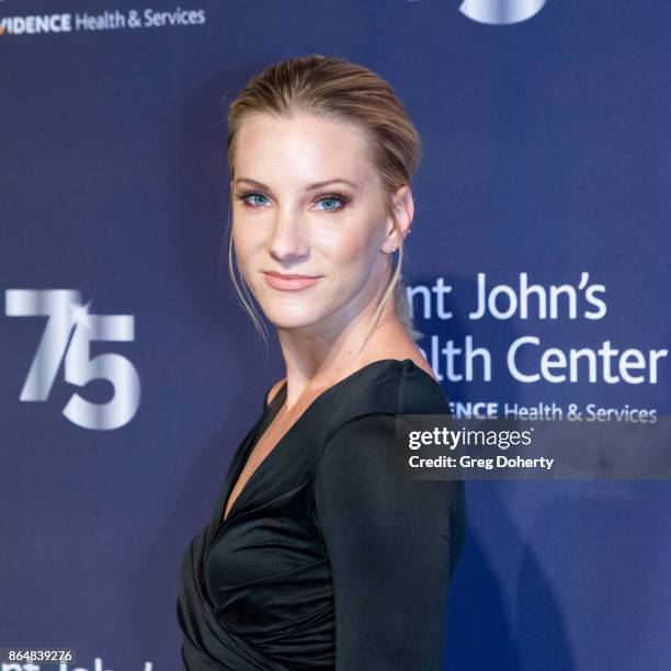 Actress Heather Morris attends the Saint John's Health Center Foundation's 75th Anniversary Gala Celebration at 3LABS on October 21, 2017 in Culver...