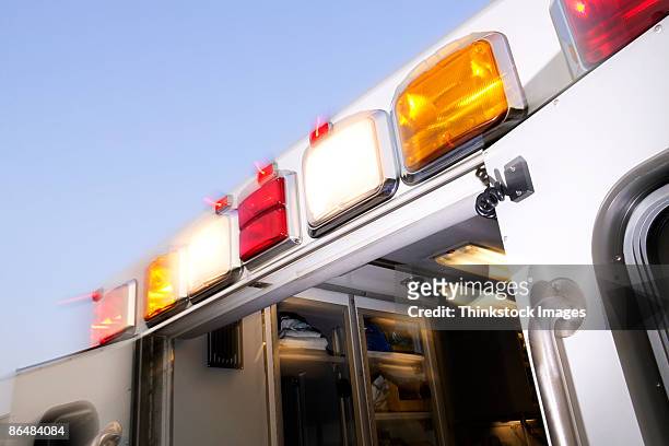 ambulance lights - ambulans bildbanksfoton och bilder