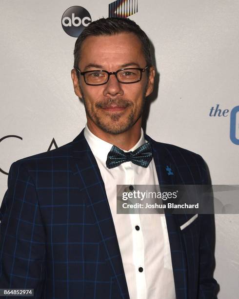 Massi Furlan arrives at Autism Speaks, Into the Blue Gala on October 21, 2017 in Los Angeles, California.