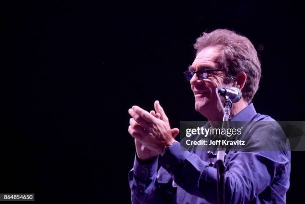 Huey Lewis of Huey Lewis and the News performs during Soul Bugs Superjam: The Dap-Kings play The Beatles at Piestewa Stage during day 2 of the 2017...