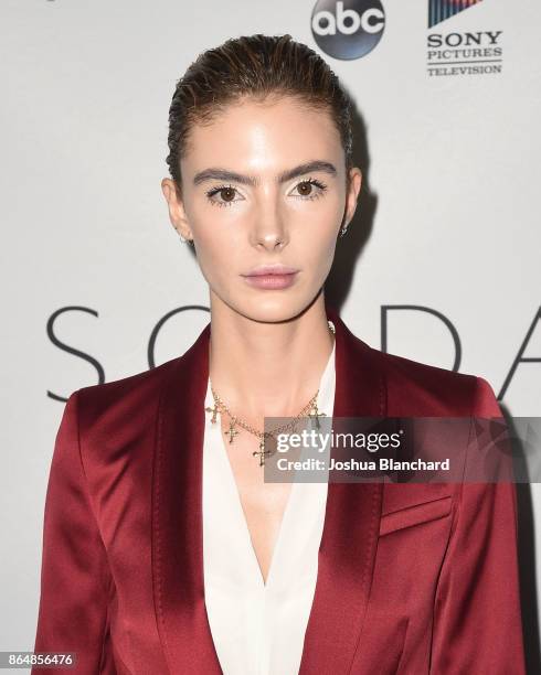 Courtney Paige Nelson arrives at Autism Speaks, Into the Blue Gala on October 21, 2017 in Los Angeles, California.