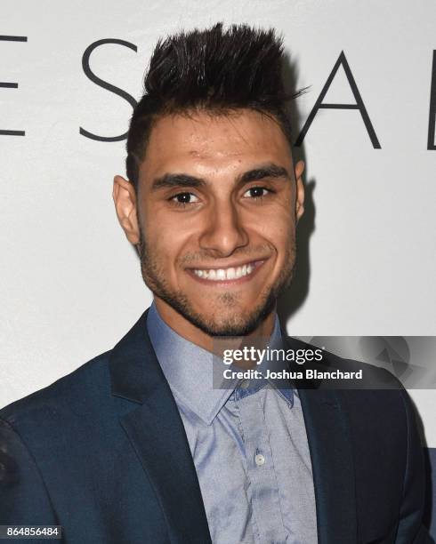 Emmanuel Kelley arrives at Autism Speaks, Into the Blue Gala on October 21, 2017 in Los Angeles, California.