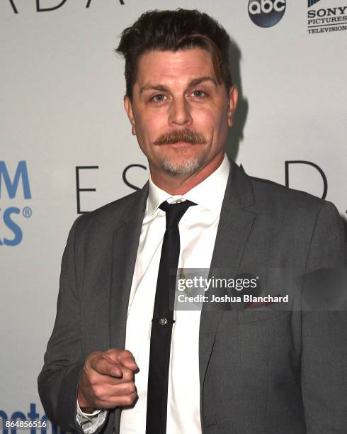 Johnny Dowers arrives at Autism Speaks, Into the Blue Gala on October 21, 2017 in Los Angeles, California.