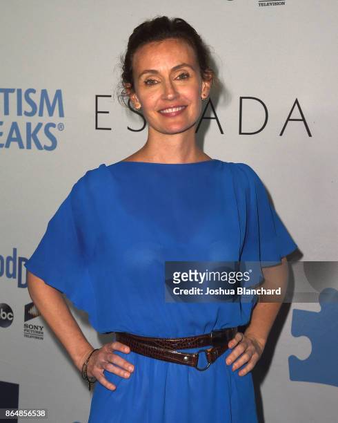 Jules Bruff arrives at Autism Speaks, Into the Blue Gala on October 21, 2017 in Los Angeles, California.