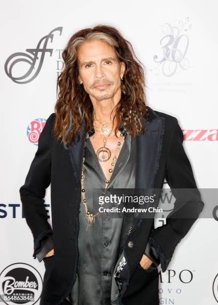 Steven Tyler attends the David Foster Foundation Gala at Rogers Arena on October 21, 2017 in Vancouver, Canada.