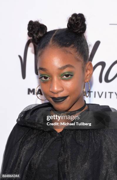 Actress Eris Baker attends the Starlight Children's Foundation's Dream Halloween at The MacArthur on October 21, 2017 in Los Angeles, California.