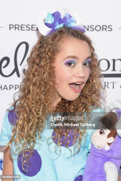 Actress Jillian Shea Spaeder attends the Starlight Children's Foundation's Dream Halloween at The MacArthur on October 21, 2017 in Los Angeles,...