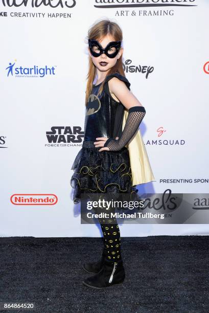 Actress Ellarose Kaylor attends the Starlight Children's Foundation's Dream Halloween at The MacArthur on October 21, 2017 in Los Angeles, California.