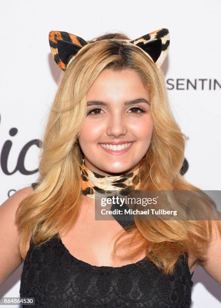 Actress Victoria Vida attends the Starlight Children's Foundation's Dream Halloween at The MacArthur on October 21, 2017 in Los Angeles, California.