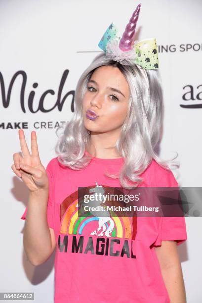 Actress Alexa Nisenson attends the Starlight Children's Foundation's Dream Halloween at The MacArthur on October 21, 2017 in Los Angeles, California.