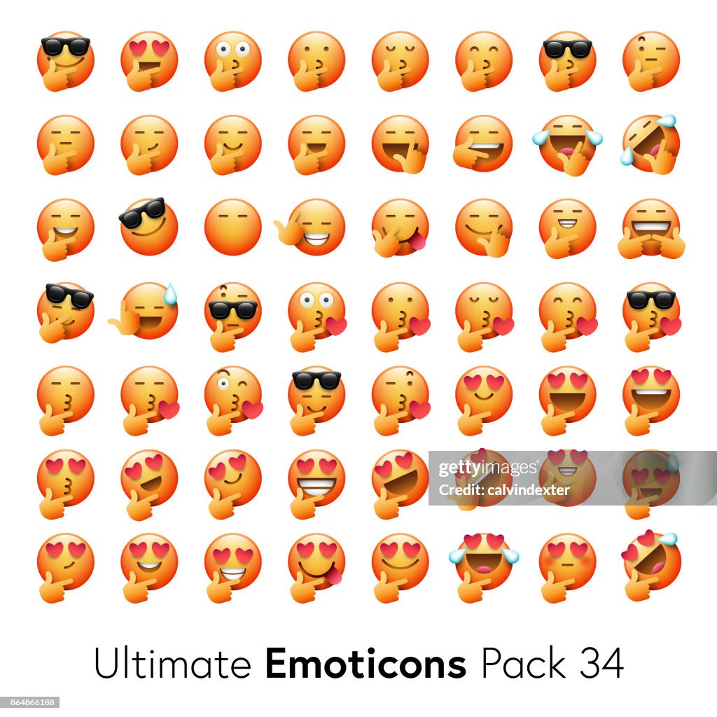 Ultimate emoticons pack 34