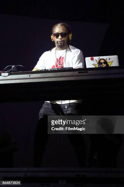 Lil Jon performs at Echo Stage during day 2 of the 2017 Lost Lake Festival on October 21, 2017 in Phoenix, Arizona.