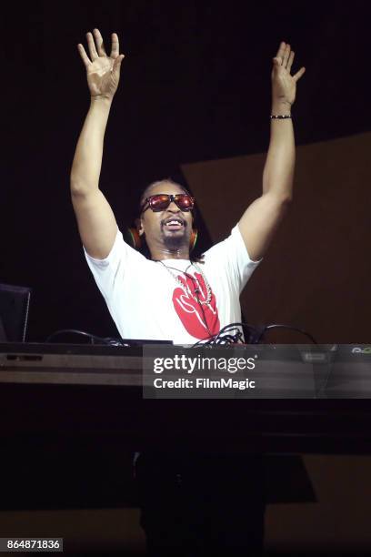 Lil Jon performs at Echo Stage during day 2 of the 2017 Lost Lake Festival on October 21, 2017 in Phoenix, Arizona.