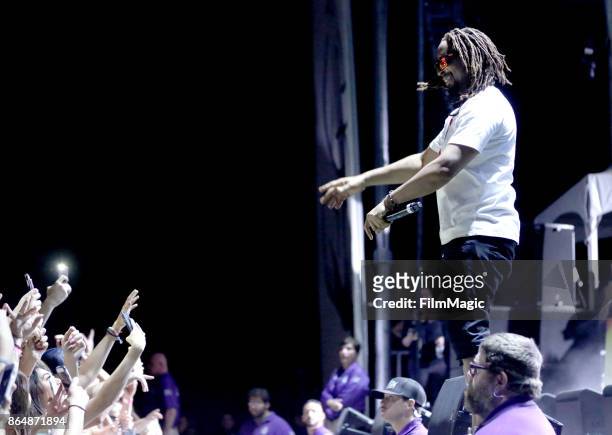 Lil Jon performs at Echo Stage during day 2 of the 2017 Lost Lake Festival on October 21, 2017 in Phoenix, Arizona.