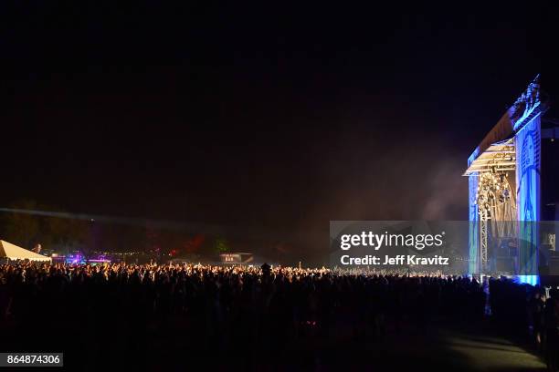 Dreamcar performs at Piestewa Stage during day 2 of the 2017 Lost Lake Festival on October 21, 2017 in Phoenix, Arizona.