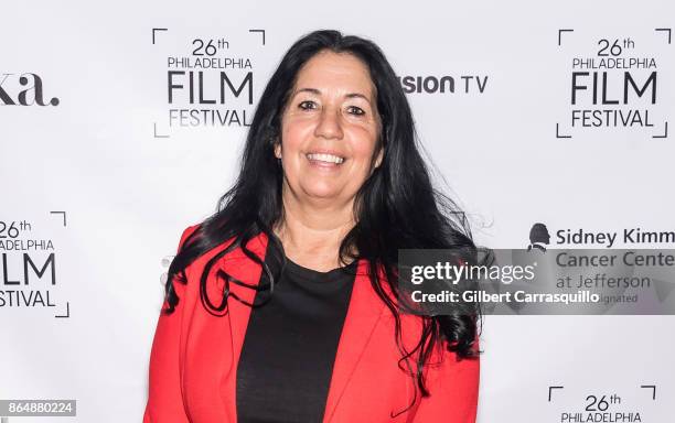 Actress Cheri Honkala attends the Red Carpet Premiere of Flesh and Blood during the 26th Philadelphia Film Festival at Prince Theater on October 21,...