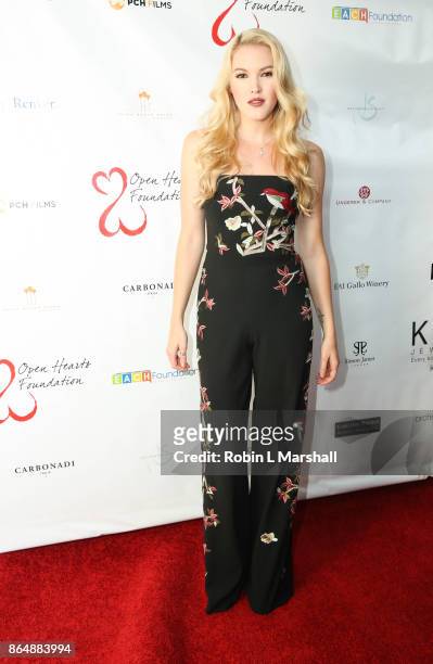 Ashely Campbell attends the 2017 Open Hearts Gala at SLS Hotel on October 21, 2017 in Beverly Hills, California.