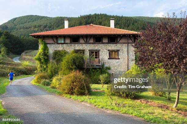 Basque House Traditional Basque House Photos and Premium High Res Pictures - Getty ...