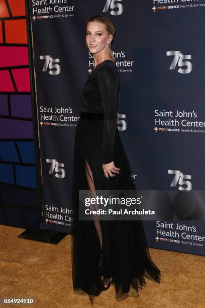 Actress Heather Morris attends Saint John's Health Center Foundation's 75th Anniversary Gala at 3LABS on October 21, 2017 in Culver City, California.