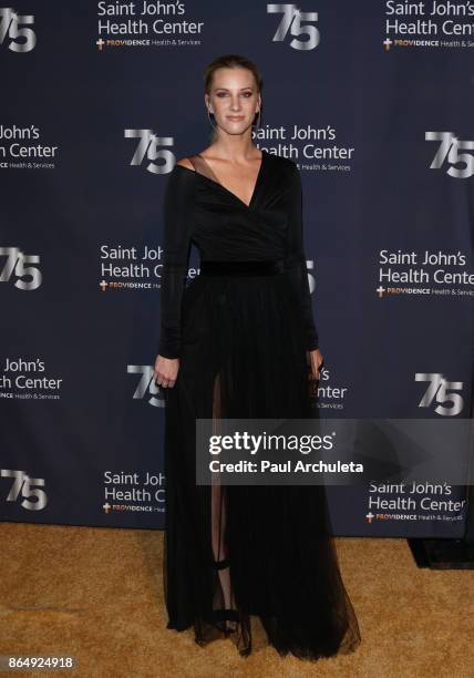 Actress Heather Morris attends Saint John's Health Center Foundation's 75th Anniversary Gala at 3LABS on October 21, 2017 in Culver City, California.