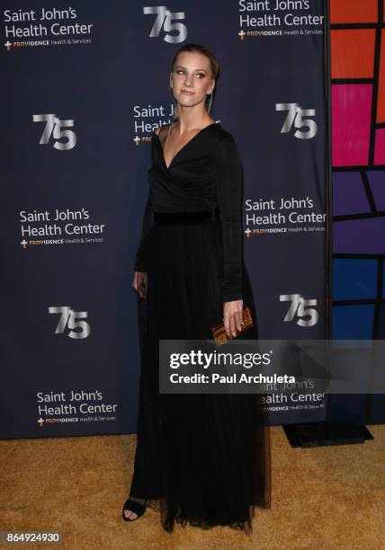 Actress Heather Morris attends Saint John's Health Center Foundation's 75th Anniversary Gala at 3LABS on October 21, 2017 in Culver City, California.