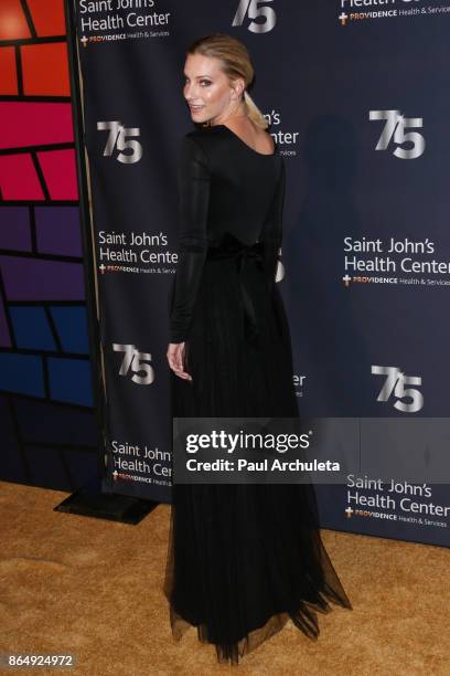 Actress Heather Morris attends Saint John's Health Center Foundation's 75th Anniversary Gala at 3LABS on October 21, 2017 in Culver City, California.