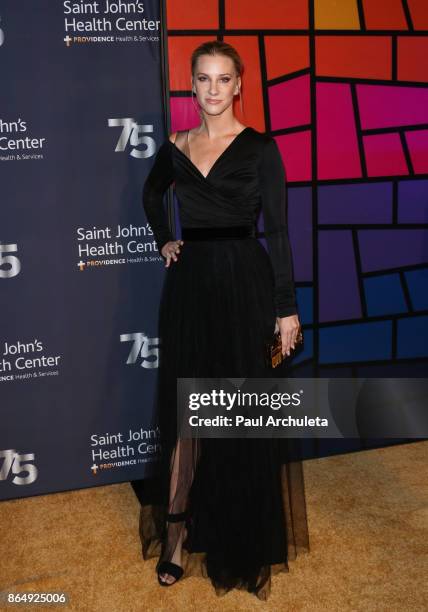 Actress Heather Morris attends Saint John's Health Center Foundation's 75th Anniversary Gala at 3LABS on October 21, 2017 in Culver City, California.