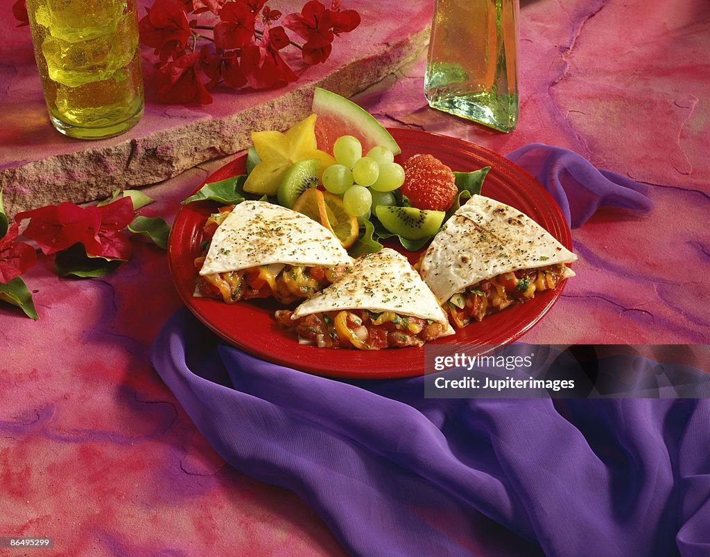 Tex-Mex quesadilla