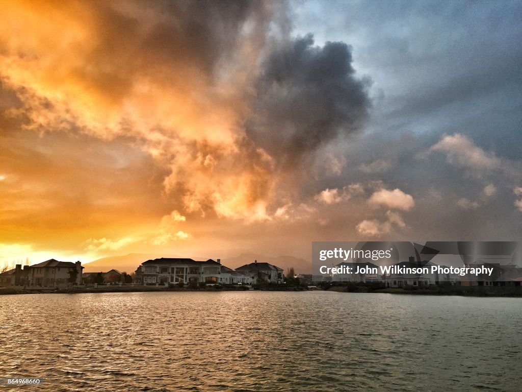 Dramatic clouds