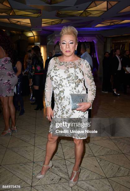 Activist, Bamby Salcedo attends the 2nd Annual TransNation Festival Closing Gala "Eleganza" at Cicada on October 21, 2017 in Los Angeles, California.